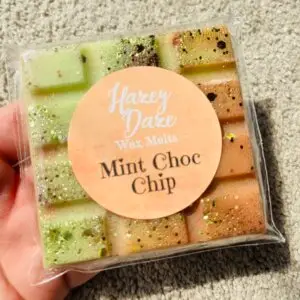 Mint choc chip wax melt