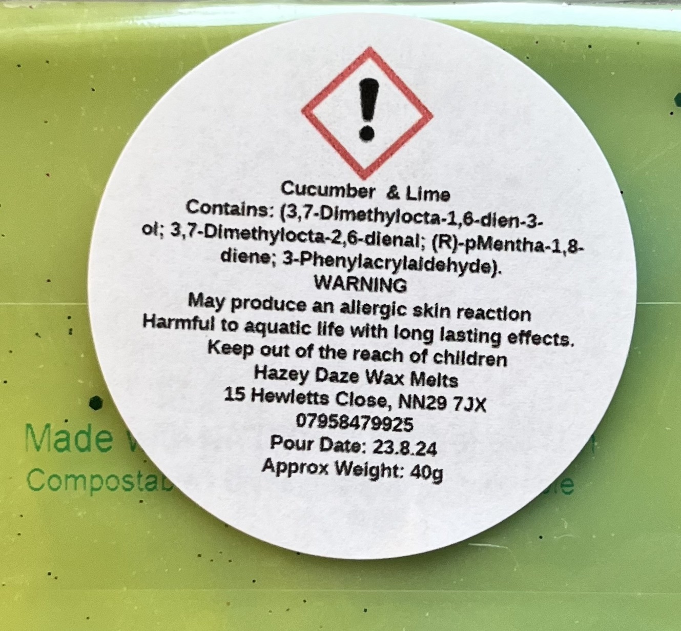 The Importance of CLP Labels on Your Wax Melts