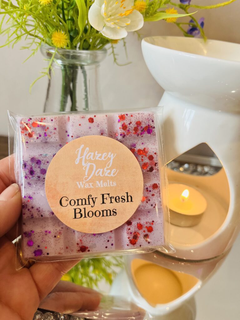 comfy fresh blooms wax melt