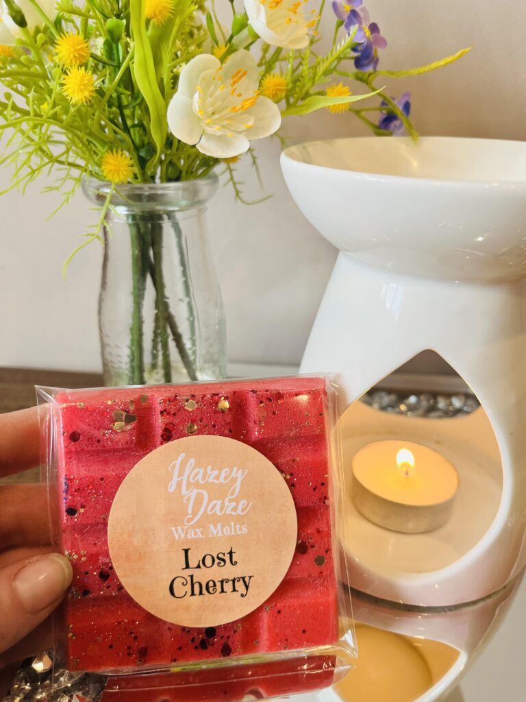 lost cherry wax melt